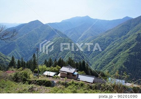 下栗の里・屋敷地区の風景 90201090