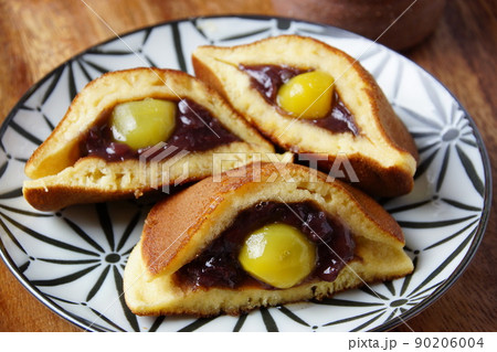 栗のどら焼き 三笠焼き 栗のどら焼き 三笠焼き 90206004