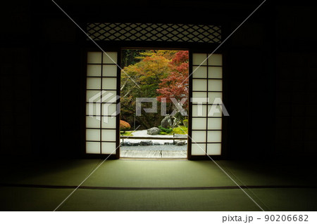 秋の京都・古知谷 阿弥陀寺 90206682