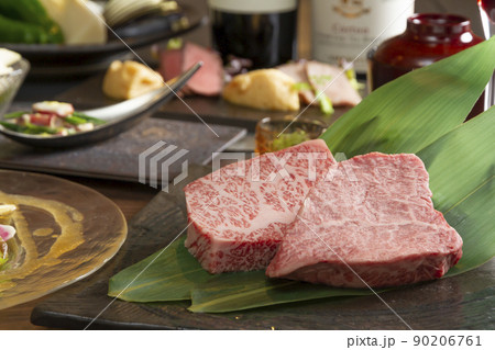 ブランド牛（コース料理イメージ・右寄せ） 90206761