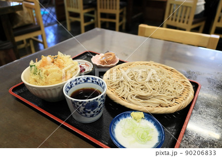 深大寺そば　かき揚げ丼セット 90206833