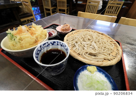 深大寺そば　かき揚げ丼セット 90206834