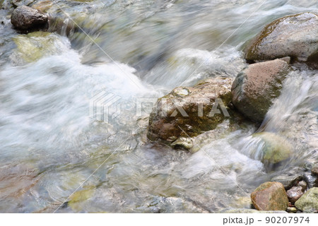 水無川の渓流 水無川の渓流 90207974