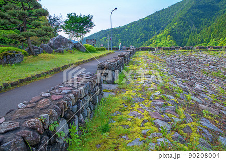 有馬ダム 名栗湖 湖畔 春 新緑の風景 有馬ダム 名栗湖 湖畔 春 新緑の風景 90208004