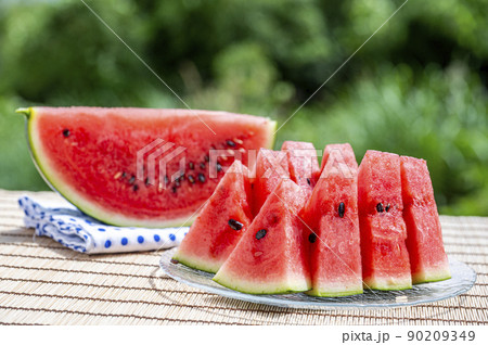 スイカ　夏の風物詩 90209349