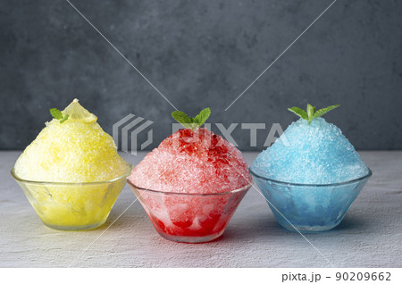 かき氷　夏イメージ 90209662