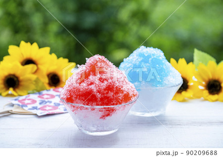 かき氷　夏イメージ 90209688