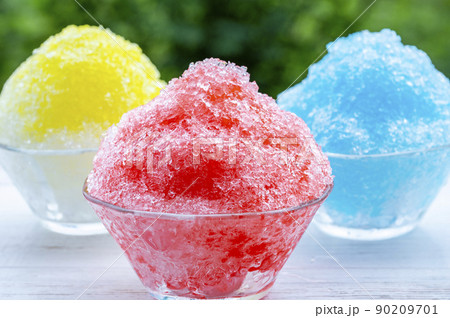 かき氷　夏イメージ 90209701