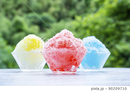 かき氷　夏イメージ 90209710