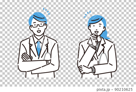 人 男女醫生解決方案圖片 90210625