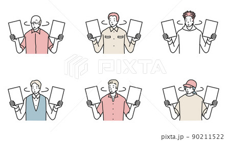 ダイバーシティ　選択に迷う多様な人々 セット 90211522