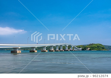 《石川県》能登島大橋・七尾湾の架け橋 《石川県》能登島大橋・七尾湾の架け橋 90212074