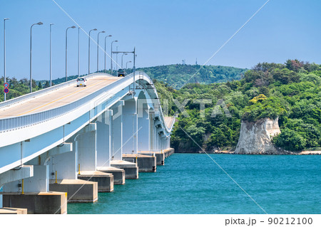 《石川県》能登島大橋・七尾湾の架け橋 《石川県》能登島大橋・七尾湾の架け橋 90212100