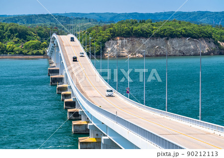 《石川県》能登島大橋・七尾湾の架け橋 90212113