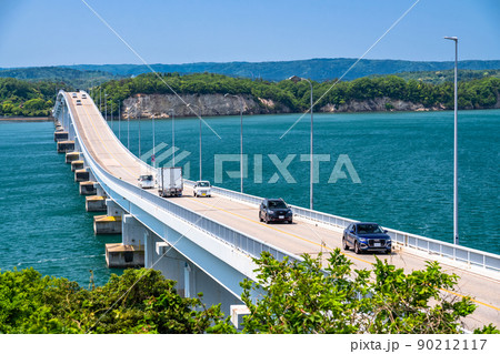《石川県》能登島大橋・七尾湾の架け橋 90212117