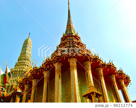 タイ・バンコク・エメラルド寺院(ワットプラケオ) タイ・バンコク・エメラルド寺院(ワットプラケオ) 90212774