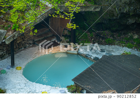 白骨温泉　野天風呂 90212852