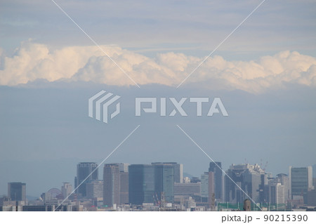空 大阪 ビル群 空 大阪 ビル群 90215390