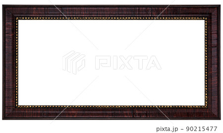 Old Vintage classic Golden Wooden mockup canvas frame Old Vintage classic Golden Wooden mockup canvas frame 90215477