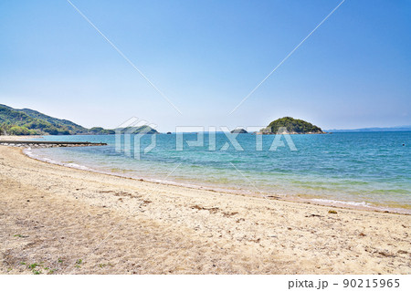 【小豆島 千鳥ヶ浜】 香川県小豆郡土庄町小部 90215965