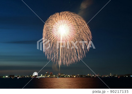 名港水上芸術花火 90217135