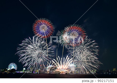 名港水上芸術花火 90217151