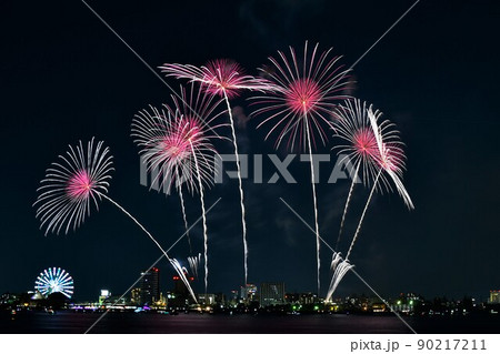 名港水上芸術花火 90217211