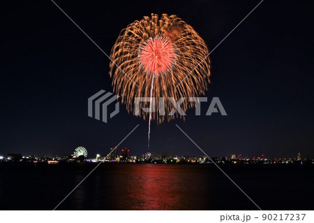 名港水上芸術花火 90217237