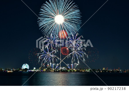 名港水上芸術花火 90217238