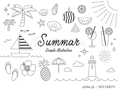 89,418 Free icons of summer | Summer drawings, Small drawings, Mini drawings