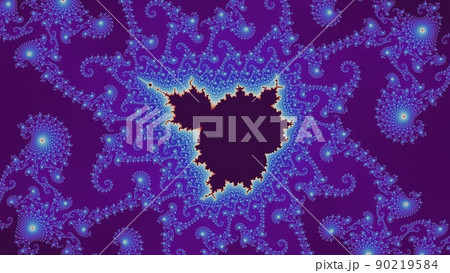 フラクタルのマンデルブロ集合 90219584