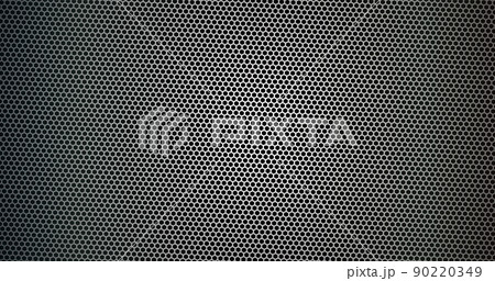 Silver and metal background, perforated pattern. Vector Silver and metal background, perforated pattern. Vector 90220349