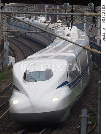 新幹線N700S J28編成試運転 山科付近にて 新幹線N700S J28編成試運転 山科付近にて 90222288