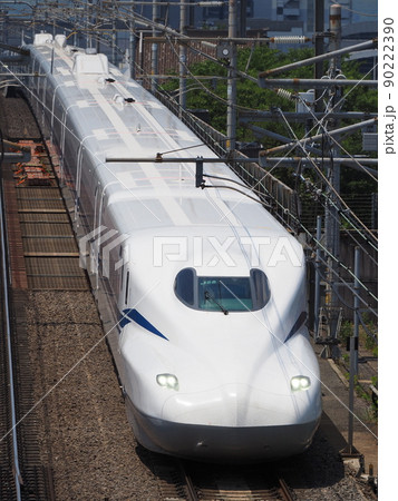 新幹線N700S　J28編成試運転　本町跨線橋にて 90222390
