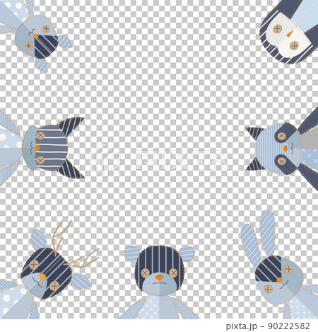 デニム素材のぬいぐるみ デニム素材のぬいぐるみ 90222582