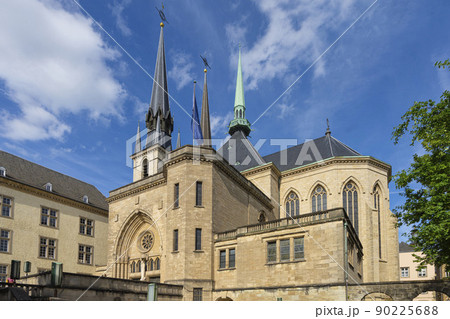 Notre-Dame Cathedral in Luxembourg Notre-Dame Cathedral in Luxembourg 90225688