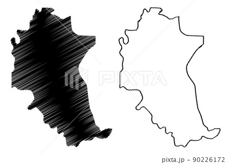 Parbhani district (Maharashtra State, Aurangabad Division, Republic of India) map vector illustration, scribble sketch Parbhani map Parbhani district (Maharashtra State, Aurangabad Division, Republic of India) map vector illustration, scribble sketch Parbhani map 90226172