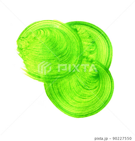 Watercolor green lime circle texture. Watercolour round elements for logo design, banners, posters. Watercolor green lime circle texture. Watercolour round elements for logo design, banners, posters. 90227550