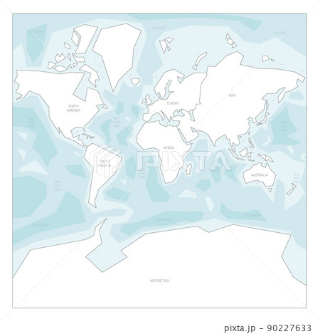 Vector political map of World 90227633