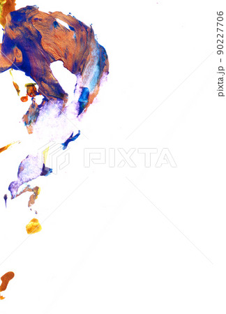 Hand drawn watercolor background. Abstract modern template with acrylic splash. Hand drawn watercolor background. Abstract modern template with acrylic splash. 90227706