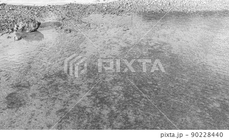 【空撮】セピア 石垣島 浦底湾 90228440