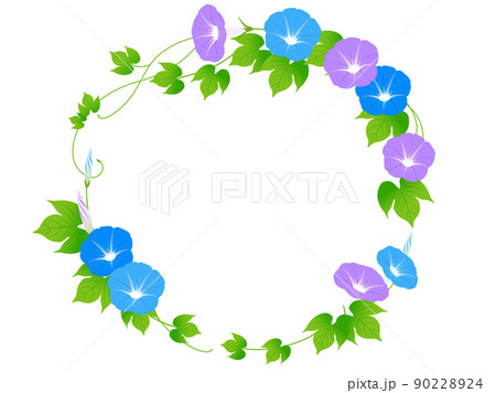朝顔のリース(フレーム) 朝顔のリース(フレーム) 90228924