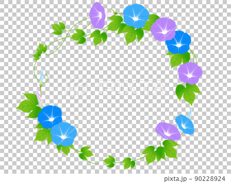 朝顔のリース(フレーム) 朝顔のリース(フレーム) 90228924