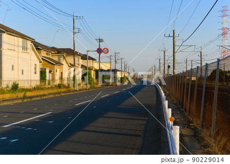 埼玉県三郷市新三郷駅周辺の風景2022年5月 埼玉県三郷市新三郷駅周辺の風景2022年5月 90229014
