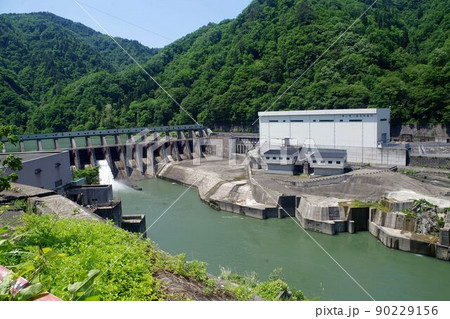 阿賀町・東北電力豊実ダム 90229156