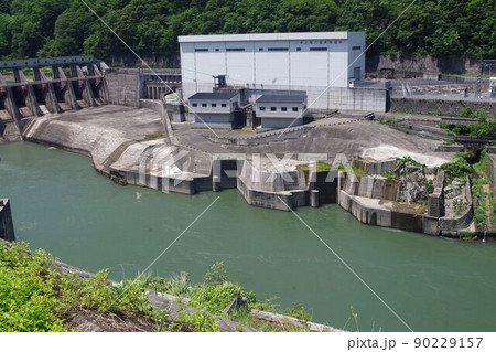阿賀町・東北電力豊実ダム 阿賀町・東北電力豊実ダム 90229157