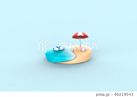 夏のレジャーイメージ 90229543