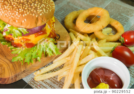 ハンバーガー ハンバーガー 90229552