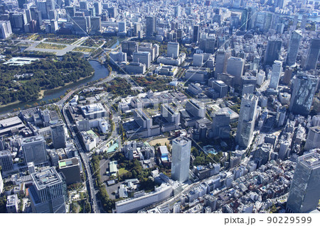 永田町周辺・空撮 90229599