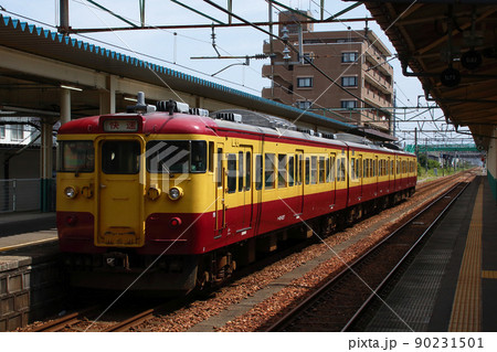 終焉近い信越本線115系快速（懐かしの新潟色） 90231501